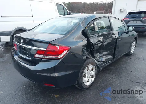 2014 Honda Civic Lx z USA, uszkodzony, nr VIN 2HGFB2F53EH508910